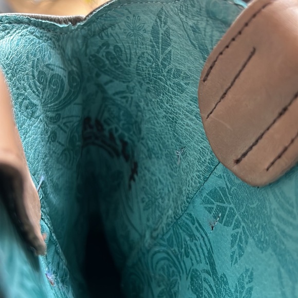 Gorgeous NWOB Corral Vintage Inlay Cowboy Boots 7.5 - Picture 5 of 6